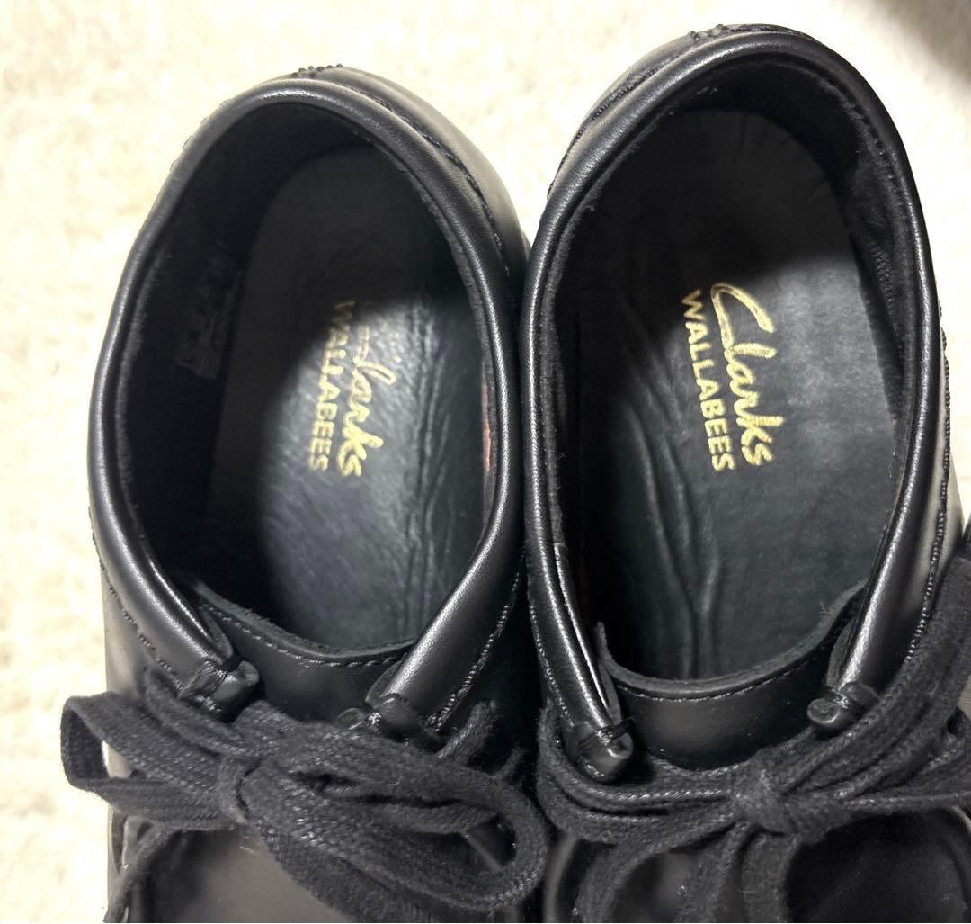 【美品】 CLARKS クラークス　ワラビーエヴォ ウォータープルーフ　シューズ