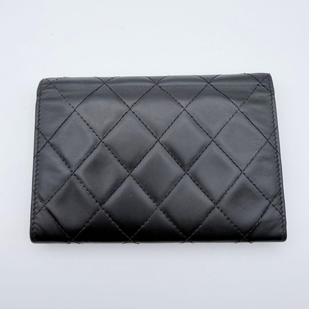 CHANEL シャネル 財布 カンボンライン 二つ折り 美品