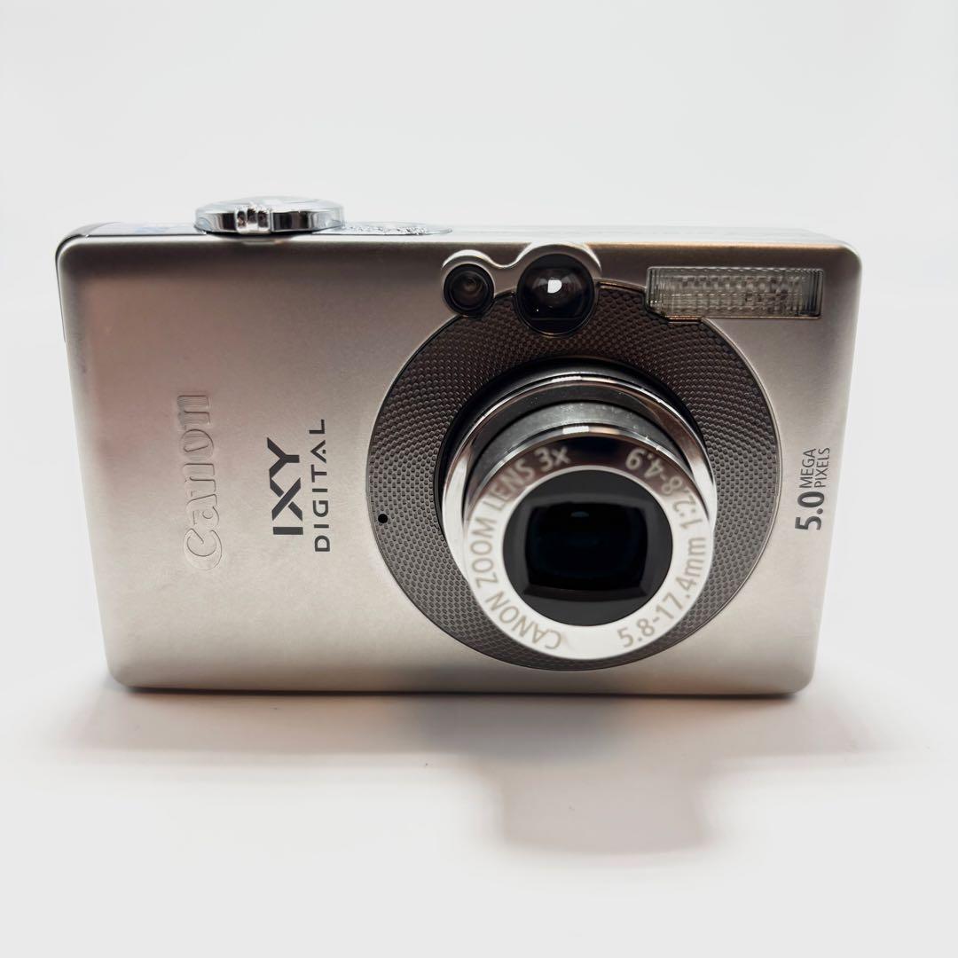 【美品】Canon IXY DIGITAL 55 シルバー
