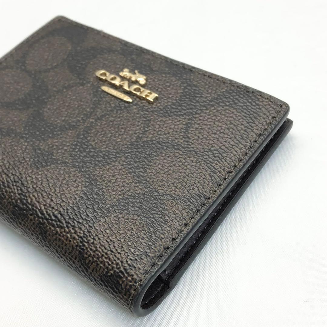 【ラヴ ✨】　COACH コーチ　二つ折り　財布　シグネチャー