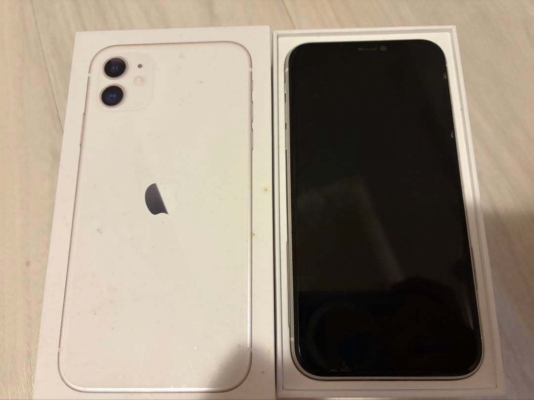 Apple iPhone 11 ホワイト 本体 箱付き