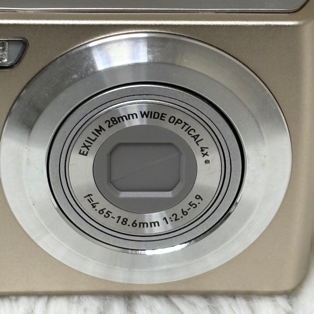 CASIO カメラ　EX-Z250 充電器　説明書　ゴールド　 コンデジ　動作品