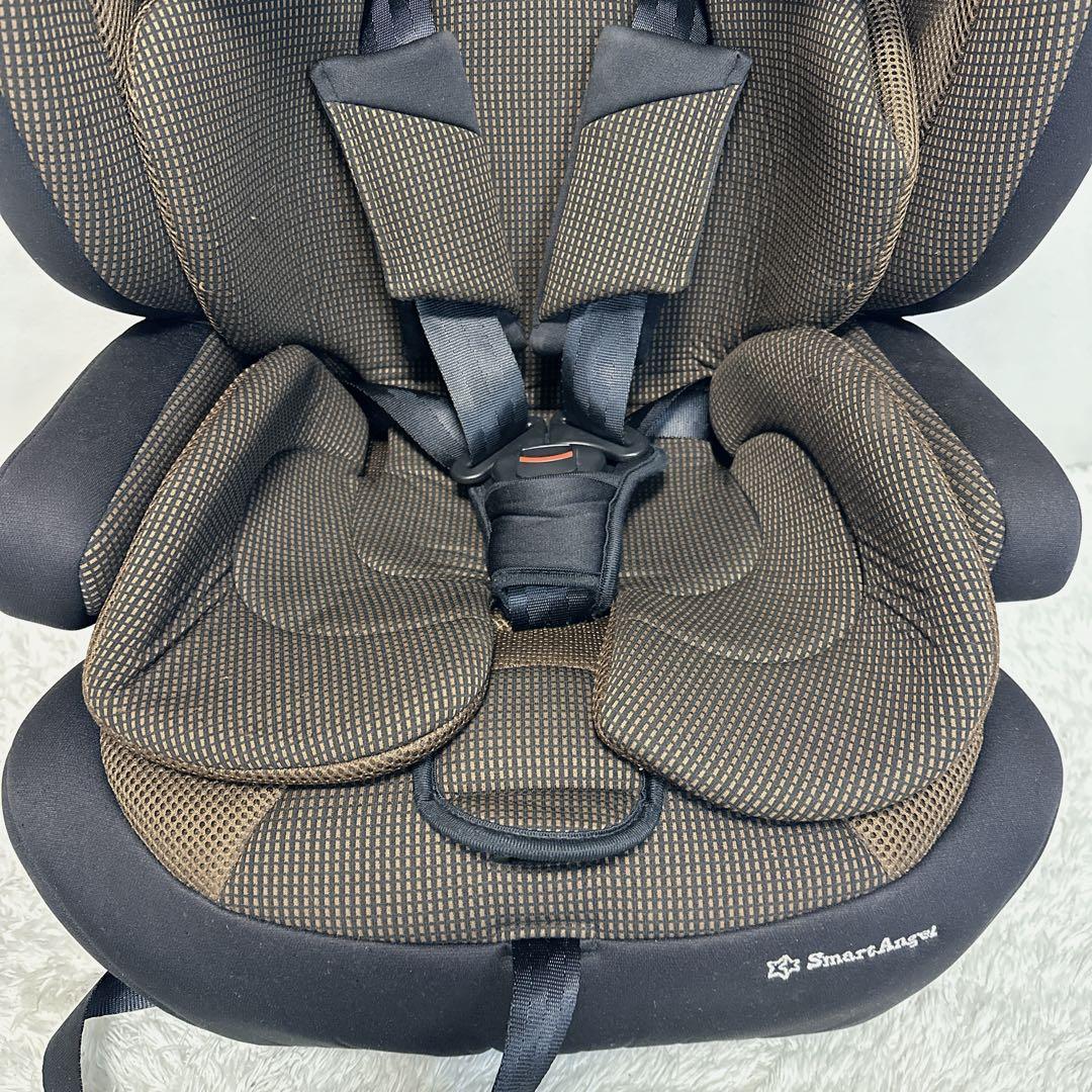 美品　スマートエンジェル　ハーネスジュニア　FIX　isofix