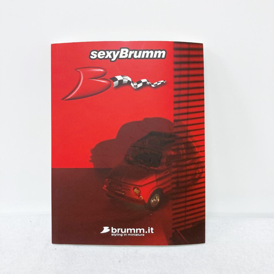 【希少・ミニカーカタログ付き】brumm製　フィアット500D　FIAT500D