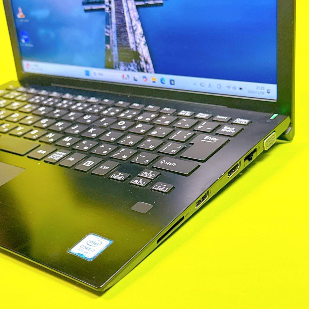 大人気‼️第8世代i7‼️16GB windows11 快適SSDノートパソコン