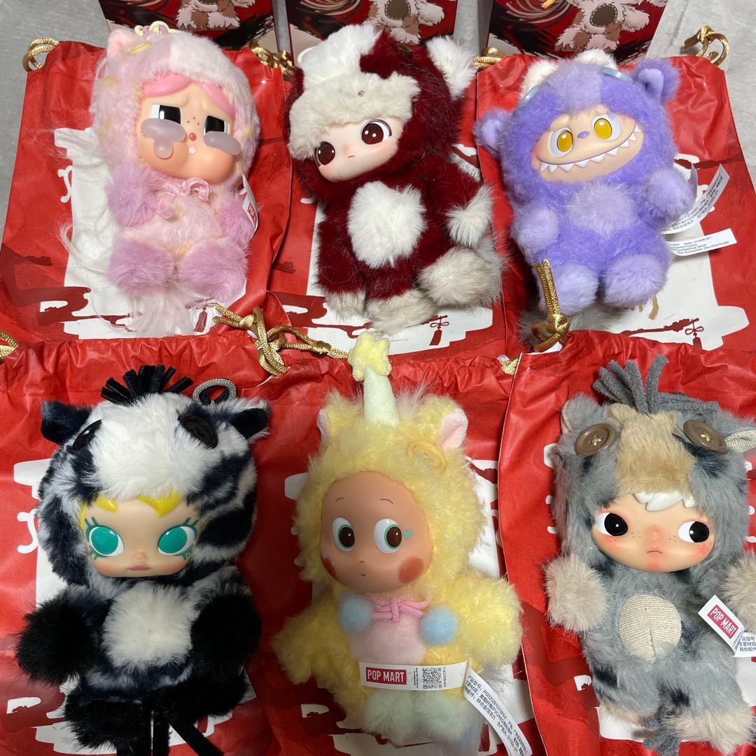 POPMART 馬力全開　Have a good run ぬいぐるみペンダント