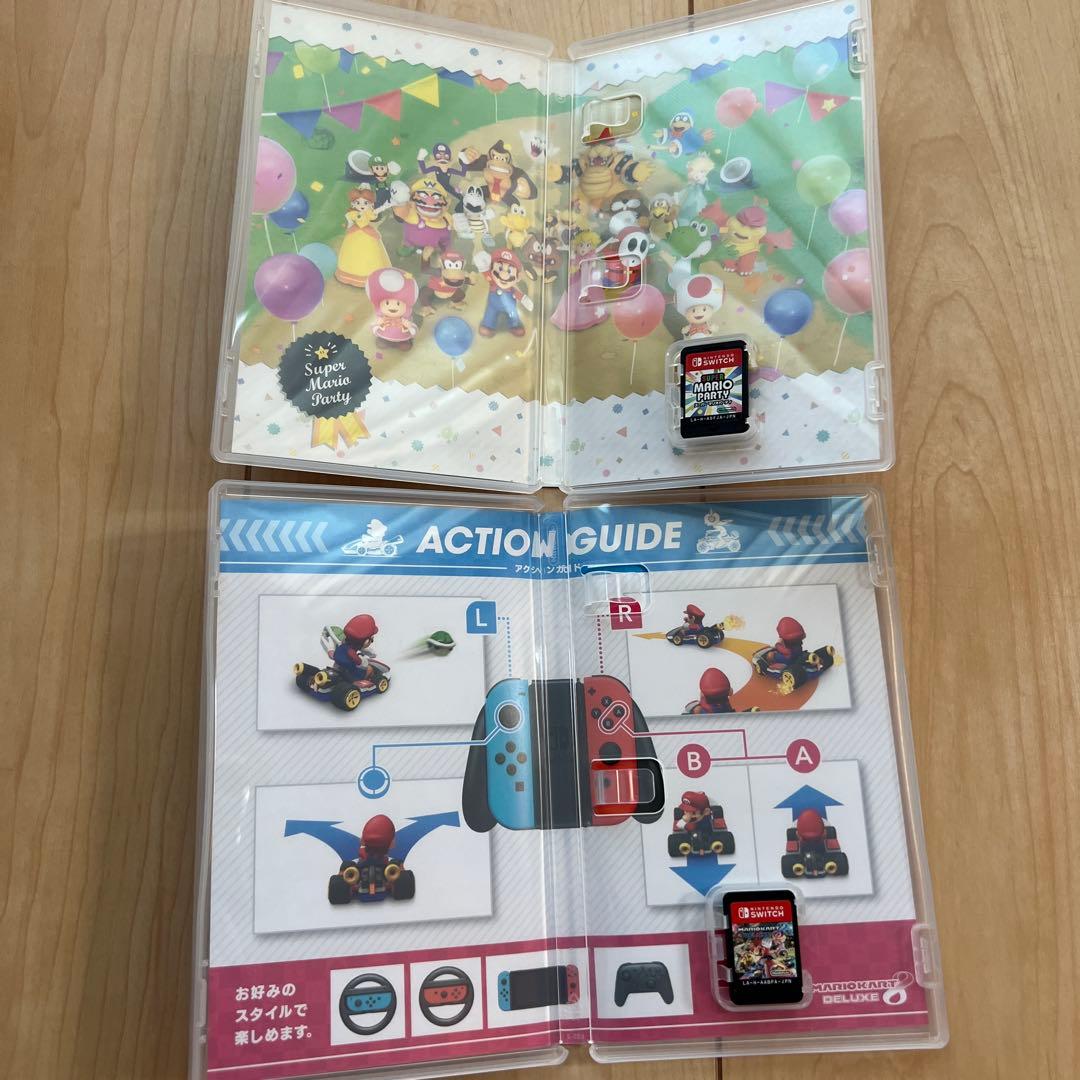 スーパーマリオパーティ & マリオカート8 デラックス セット