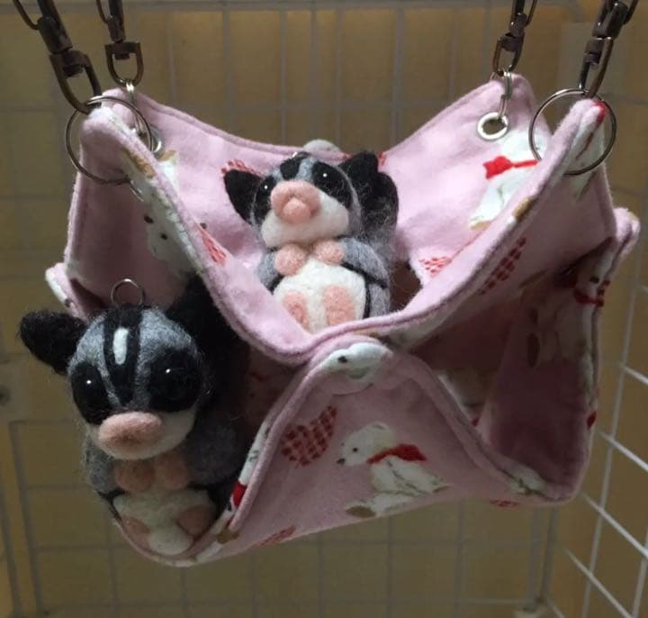 モモンガハウス（ベアー柄・ネル）   秋（冬）仕様  1900円