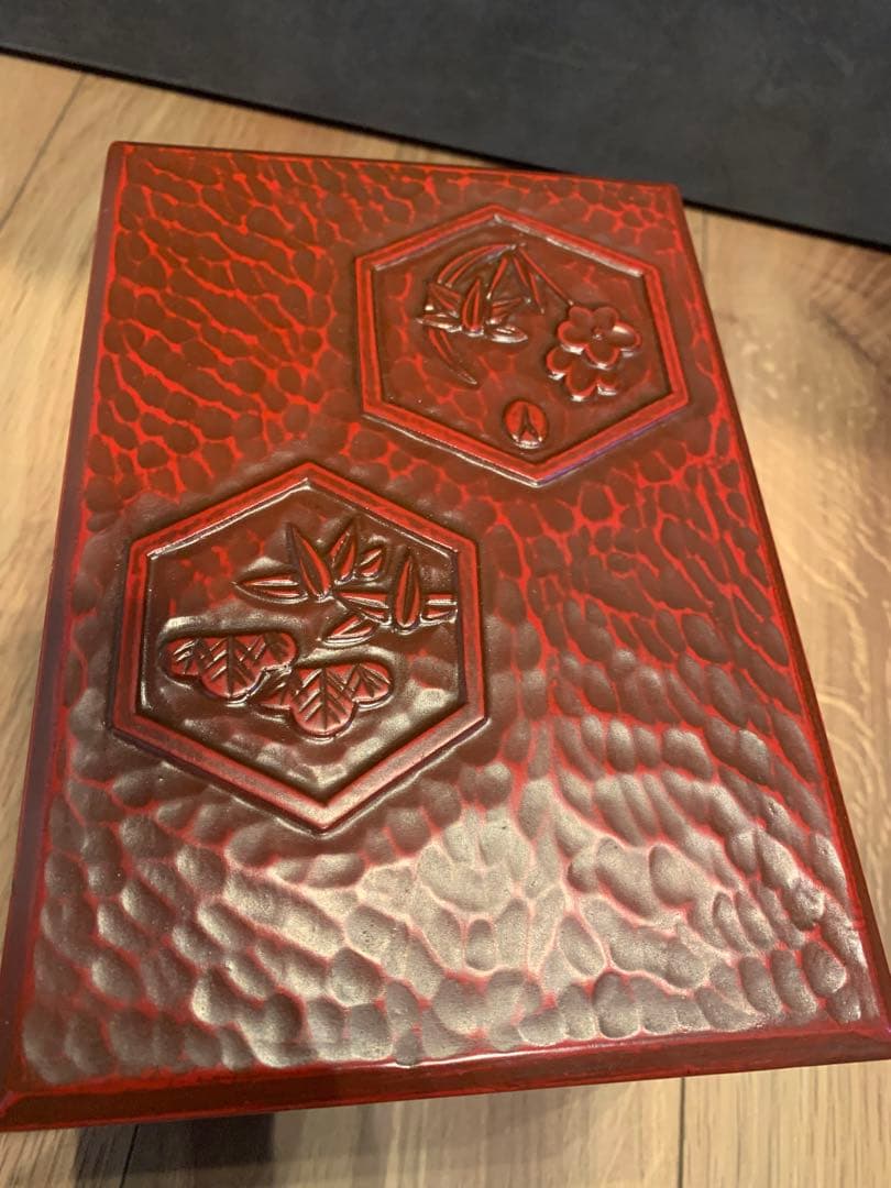 未使用品　茶道具セット　鎌倉彫　利休茶箱　京焼　茶碗　棗など