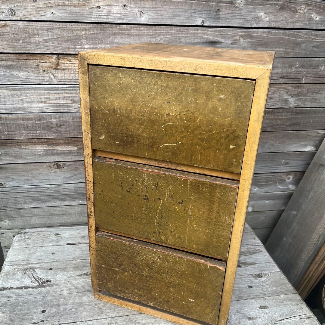 ヴィンテージ引き出し棚