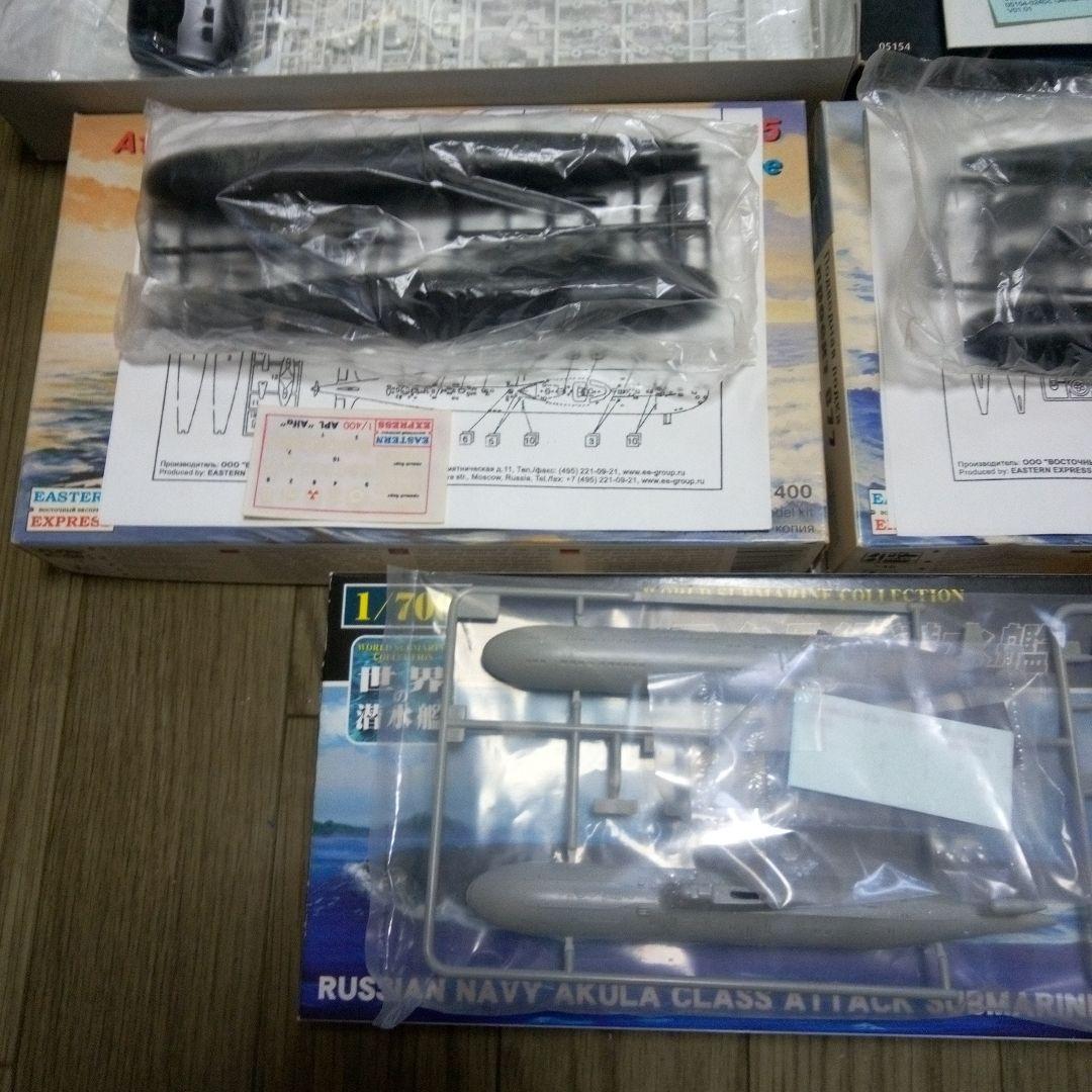 Revell レベル　アオシマ他　ボート 潜水艦　豪華客船　セット