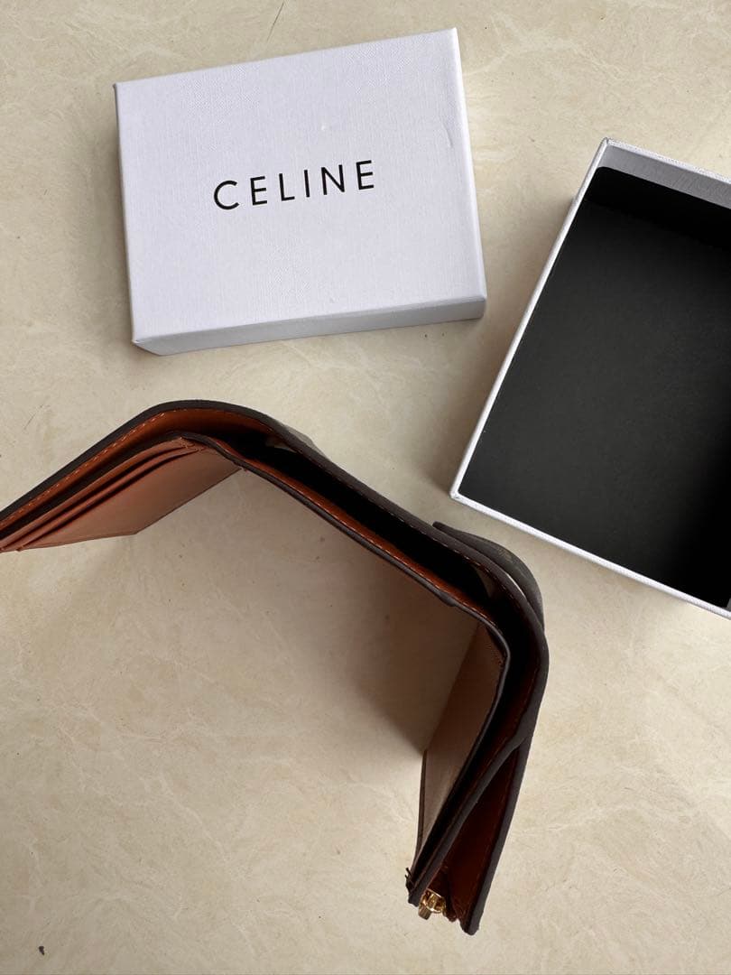 CELINE 三つ折り財布 モノグラム