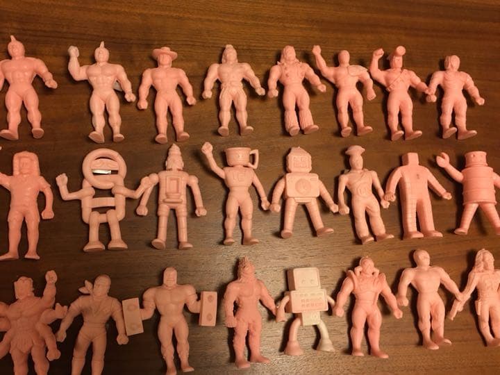 キン肉マン キン消し デカ消し 24体 ケース入り おまけあり