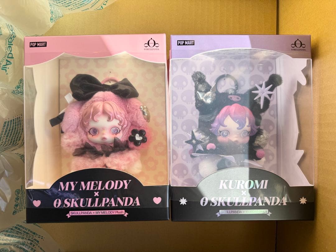 POPMART SKULLPANDA スカルパンダ マイメロディー&クロミ