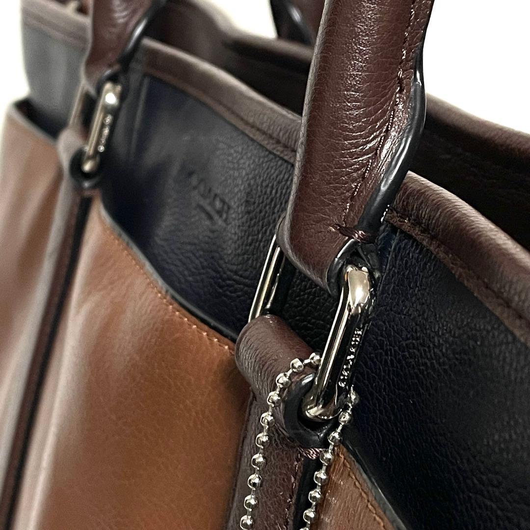 ✨極美品 大容量✨COACH メトロポリタン 2way ビジネスバッグ 斜め掛け