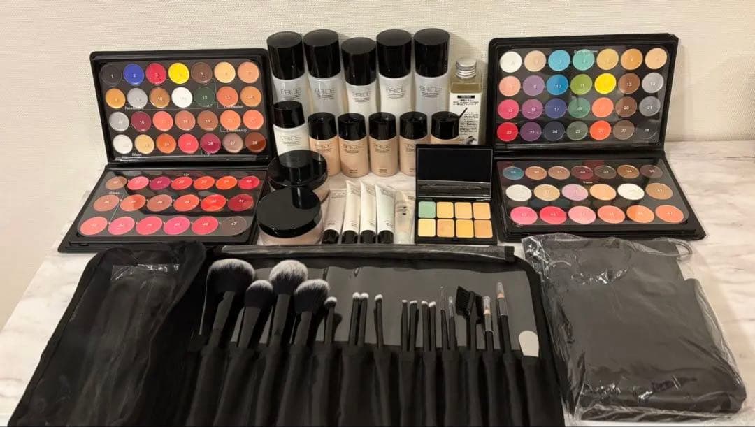 〖ブリディエ〗美容教材セット プロ用 メイク道具セット メイク検定