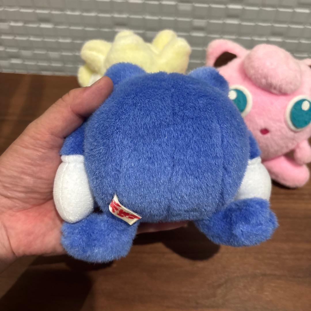 TOMY ポケモン ポケットモンスター ￼当時物 ぬいぐるみ 3体セット レトロ