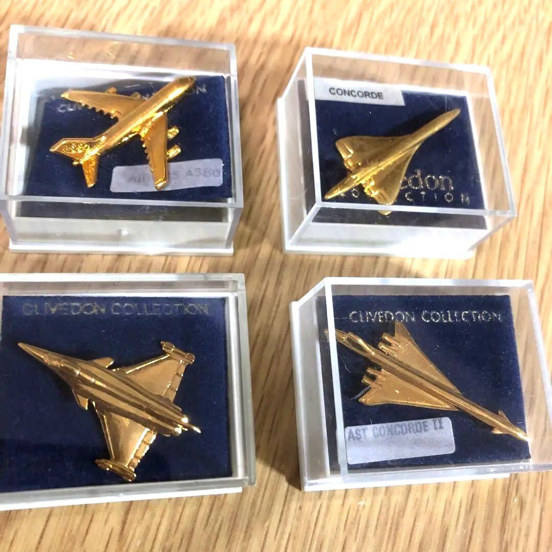 CLIVEDON 飛行機ピンバッチ15個セット