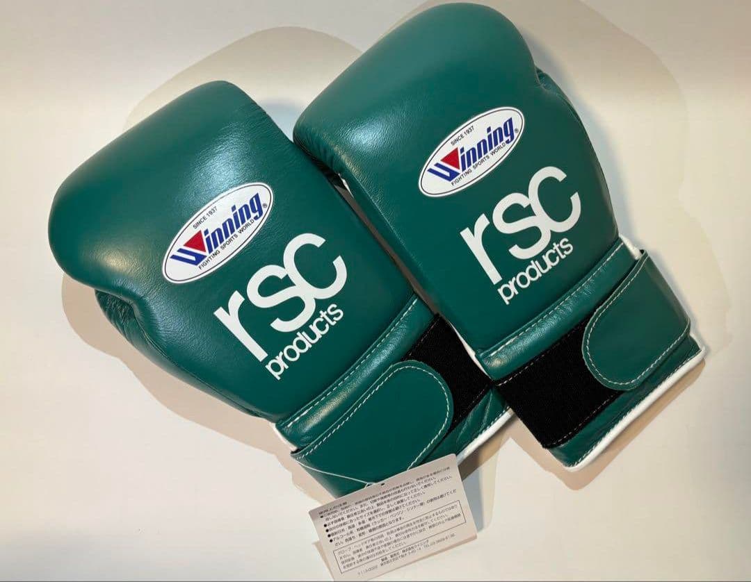 Winning rsc productsコラボグローブ 14 緑/白