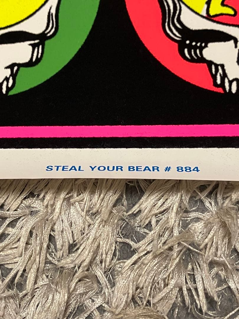 GratefulDead グレイトフルデッド ブラックライトポスター　希少品