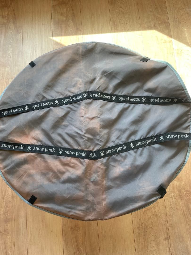 スノーピーク　 peak ワンアクションちゃぶ台竹 M 直径65センチ
