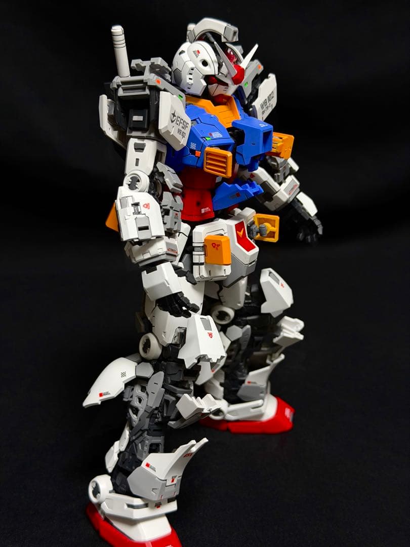 1/100 rx78-2ガンダム改修塗装済完成品ガンプラ完成品フルハッチオープン