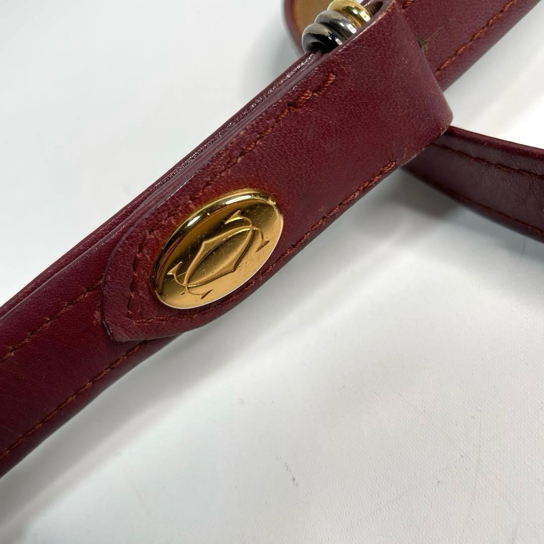 CARTIER カルティエ ショルダーバッグ マストライン マスタード