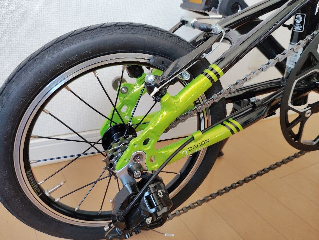 メ*ル様 DAHON K3 2020 限定色 ライムグリーン