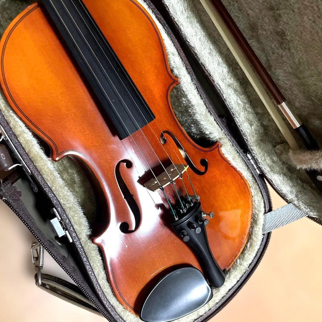 スズキsuzuki ヴァイオリンno.200 1/2 ケース弓付き 2008年製