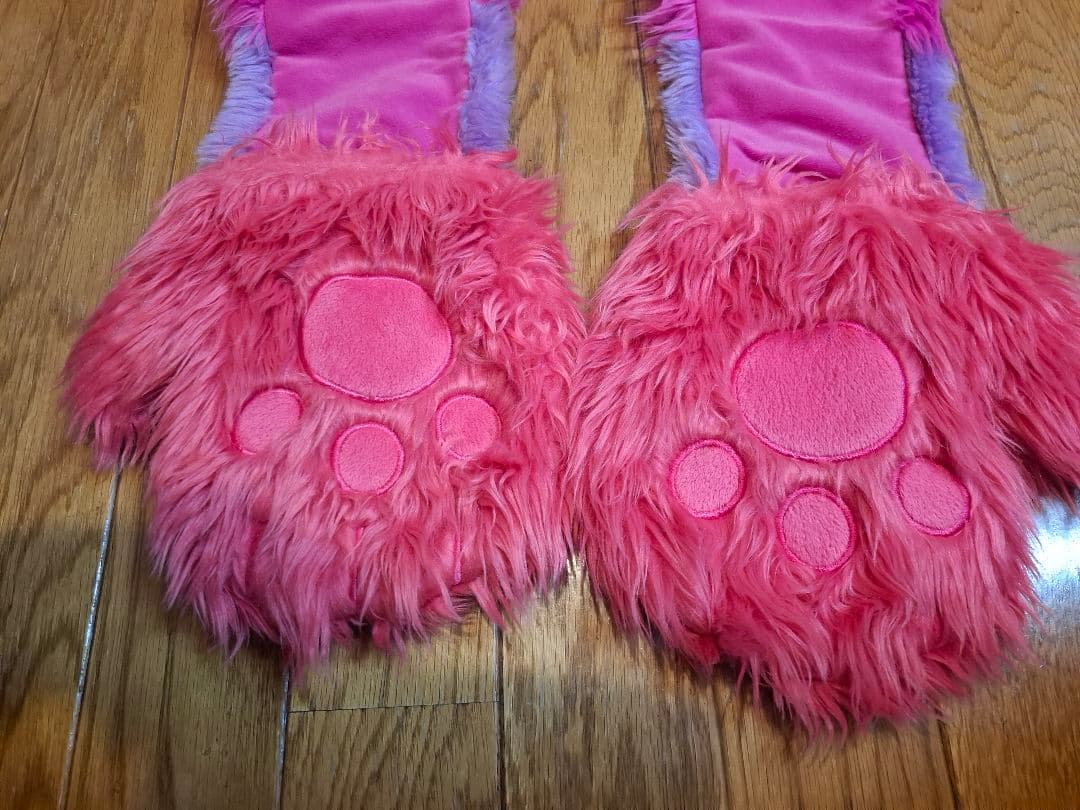 チシャネコ　マフラー　ファンキャップ