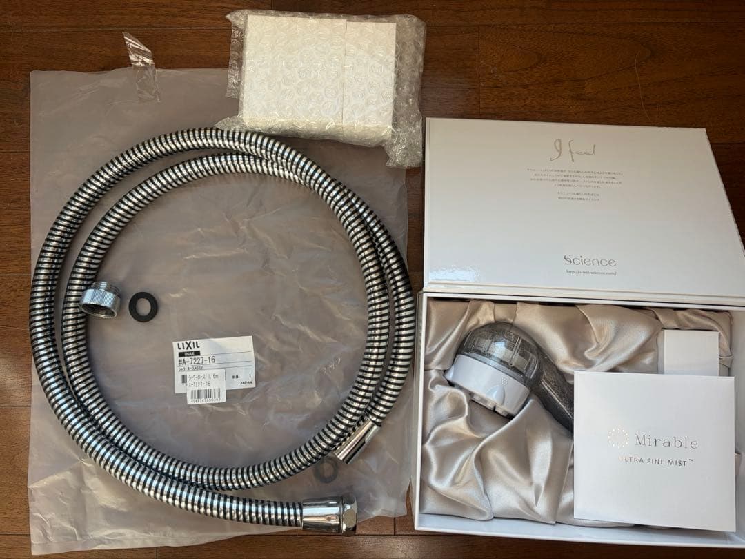 ミラブル シャワーヘッド