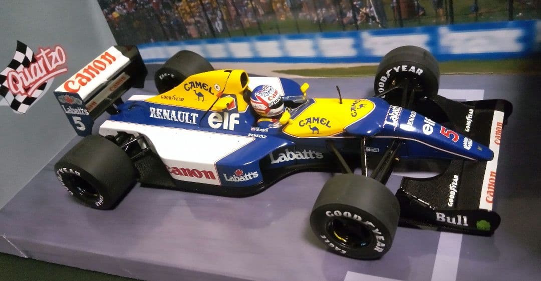 カルツォ 1/18 F1 ウィリアムズ FW14B N.マンセル