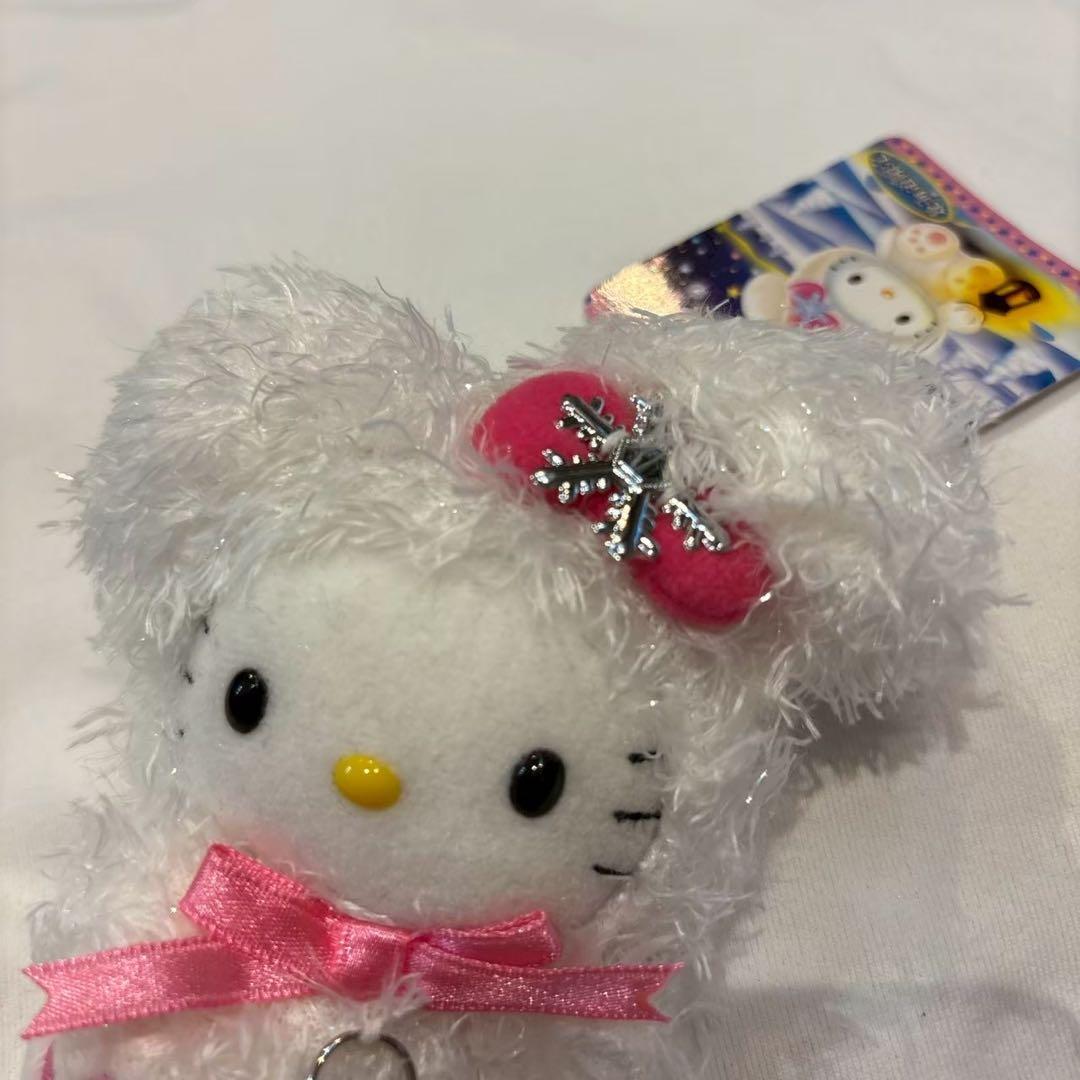 キティ　北海道　雪うさぎ　マスコットホルダー　ご当地キティ　ぬいぐるみ