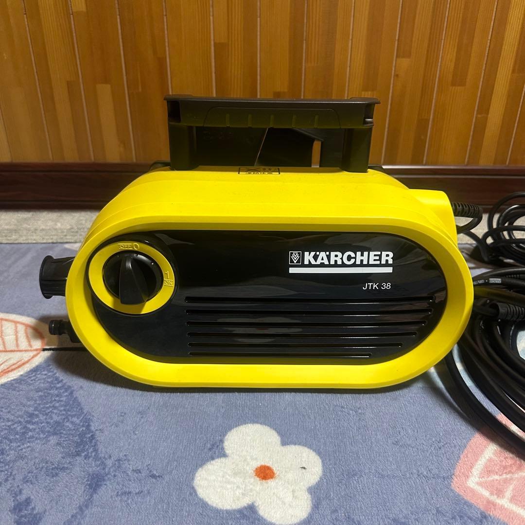 【美品】 KARCHER ケルヒャー 家庭用高圧洗浄機 JTK38N