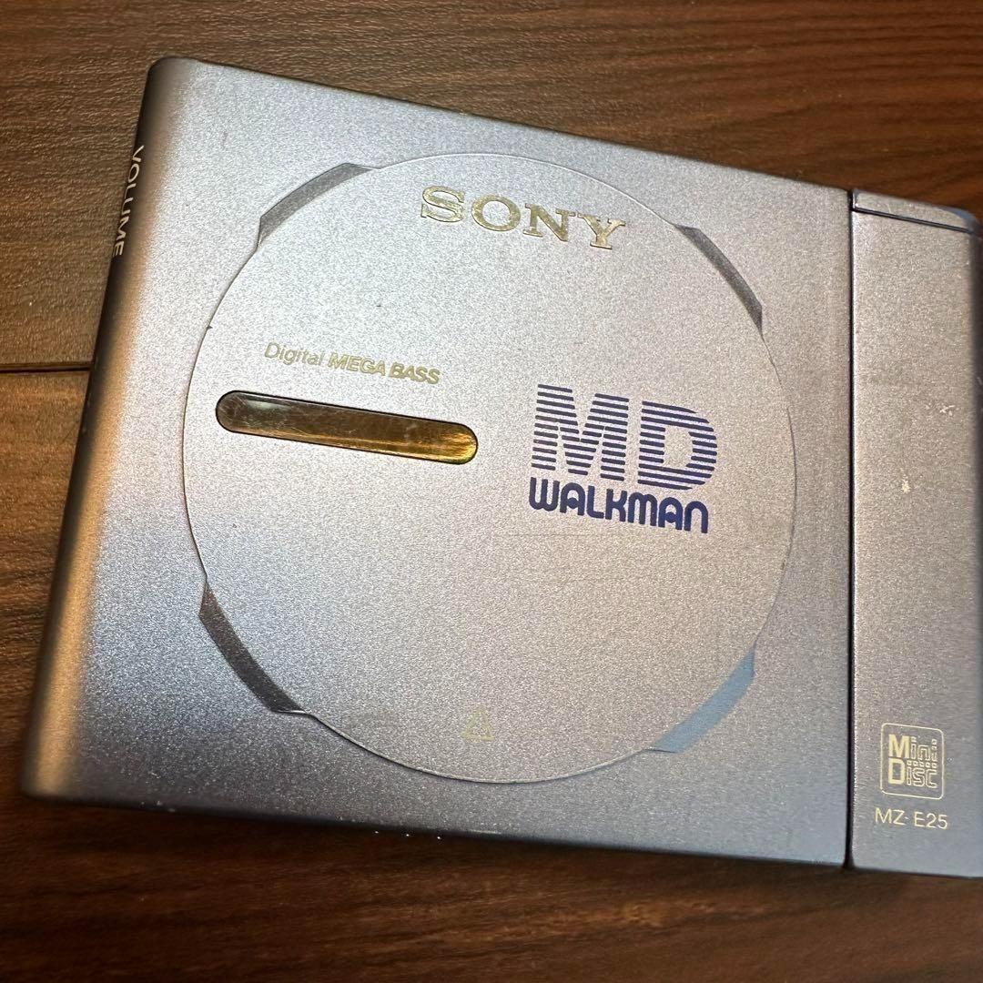 ポータブルプレーヤー SONY MZ-E25 MD Player 0355
