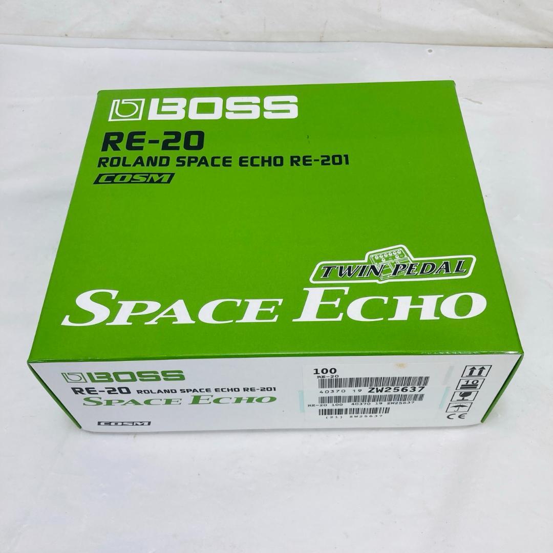 希少 BOSS SPACE ECHO RE-20 エフェクター ツインペダル