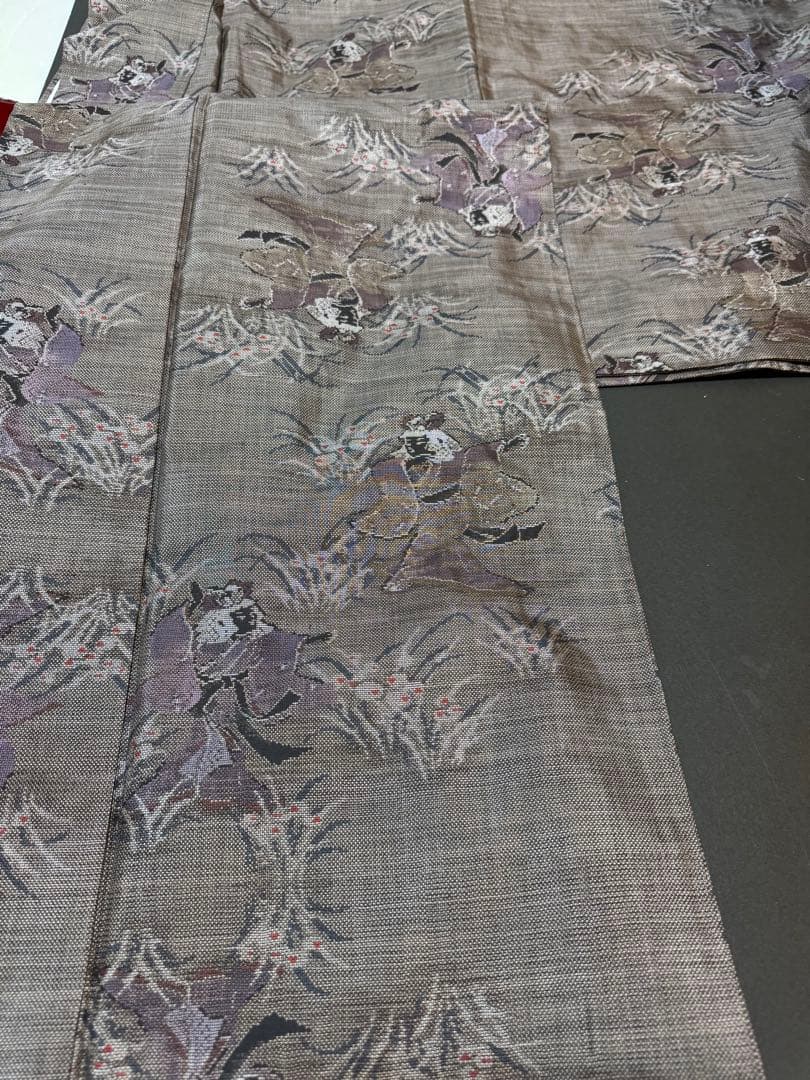 【極上】「都喜ヱ門」本場奄美産大島紬「極上片ス12マルキ」「舞い童子」