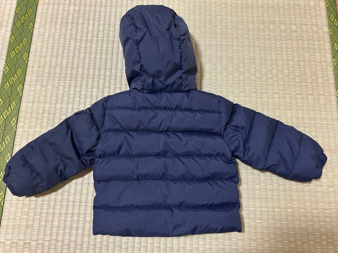 【大幅値下げ】MONCLER ネイビー ダウンコートフード付き