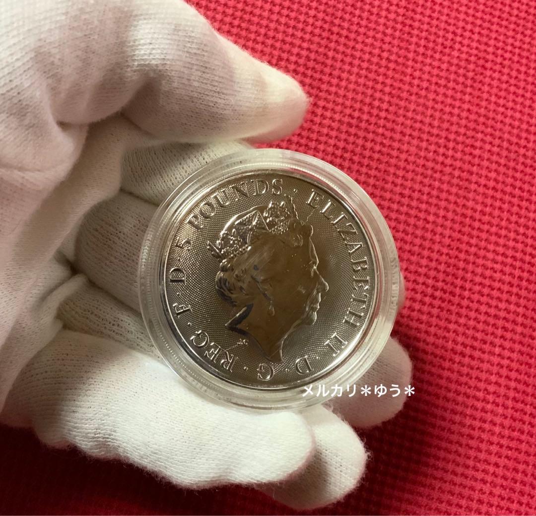 【限定100枚】2021年　クイーンズビースト　コンプリーター　純銀　2オンス