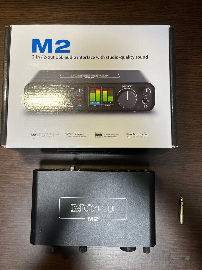MOTU M2 USBオーディオインターフェース