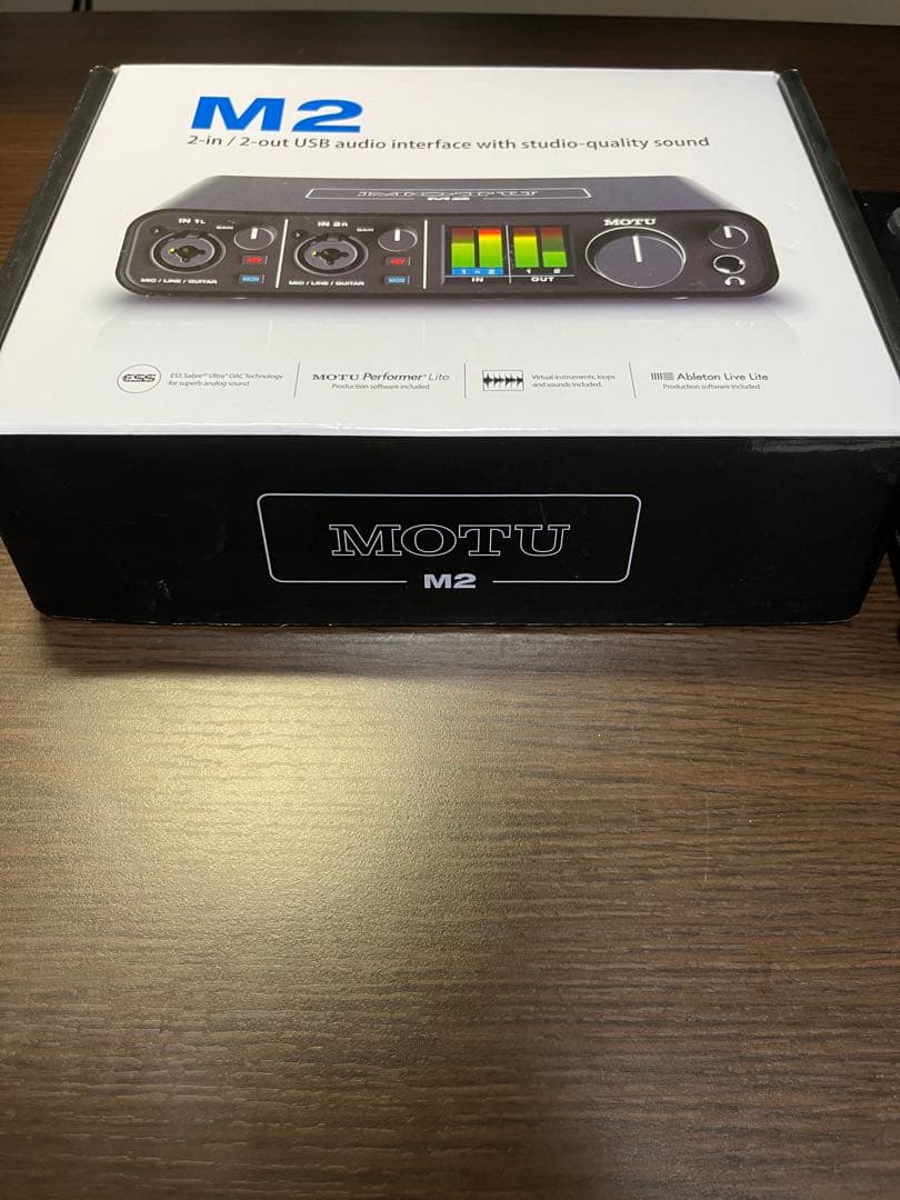 MOTU M2 USBオーディオインターフェース