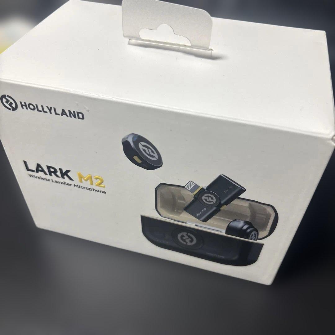 【新品・未開封】HOLLYLAND LARK M2 ワイヤレスラベリアマイク