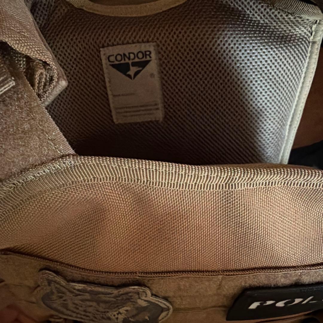 CONDOR MODULAR OPERATOR プレートキャリア ブラウン