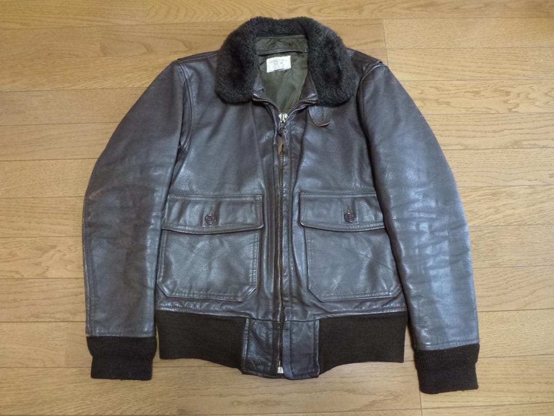 米軍実物Ｇ-1サイズ36 USN米海軍USMC海兵隊フライトジャケット M422