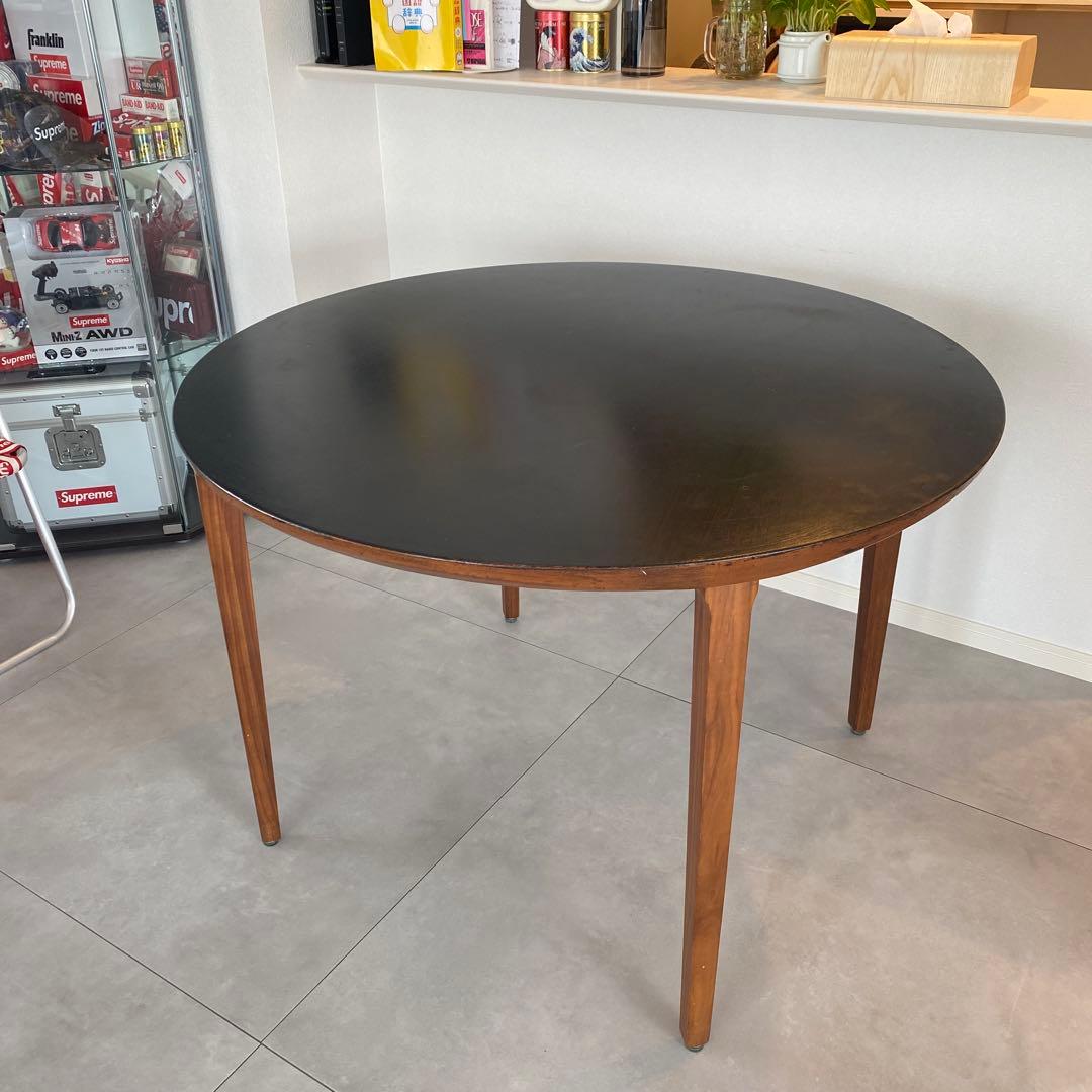 秋田木工　大塚家具　ラウンドテーブル