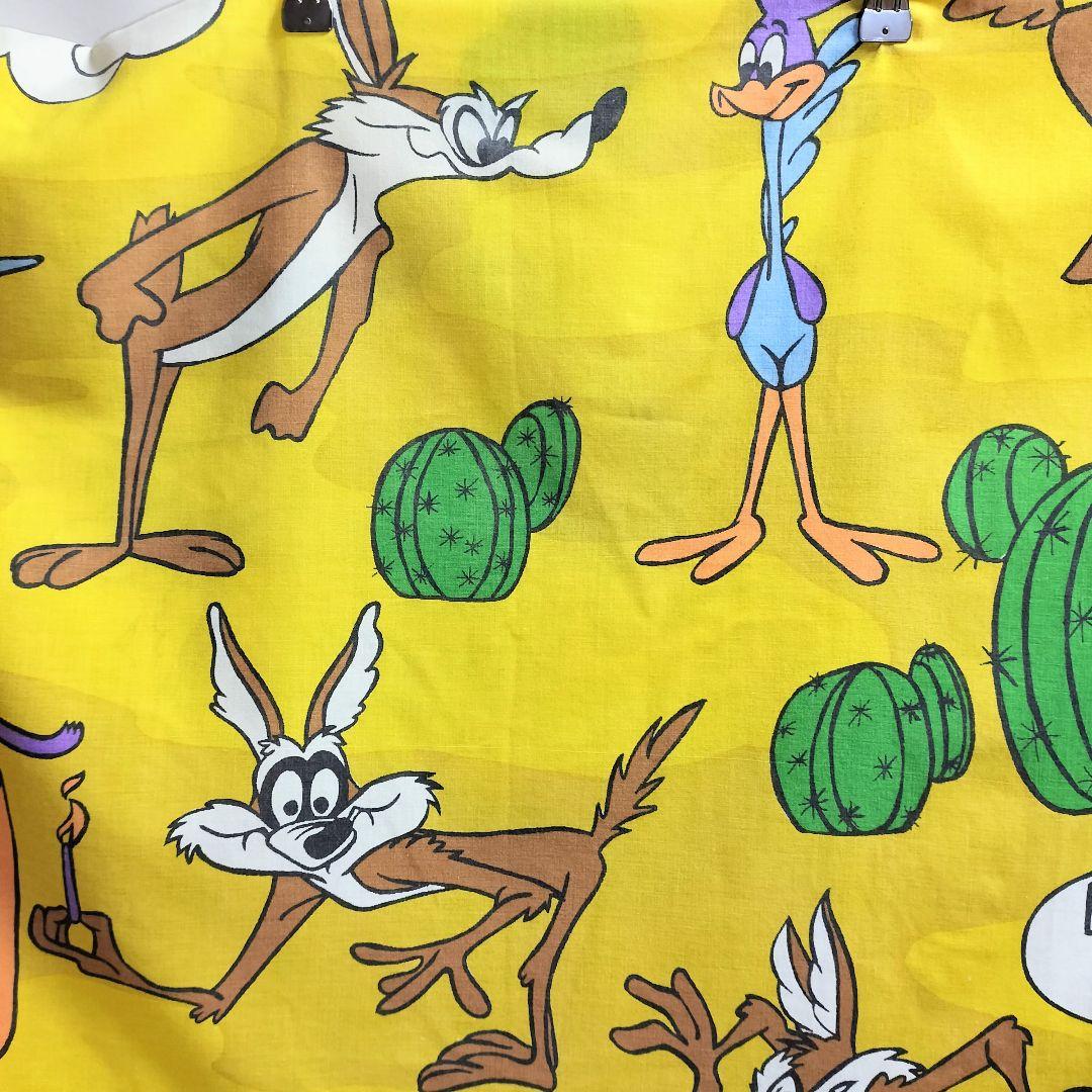 70s ヴィンテージ ロードランナー コヨーテ シーツ ルーニー ワーナー 美品
