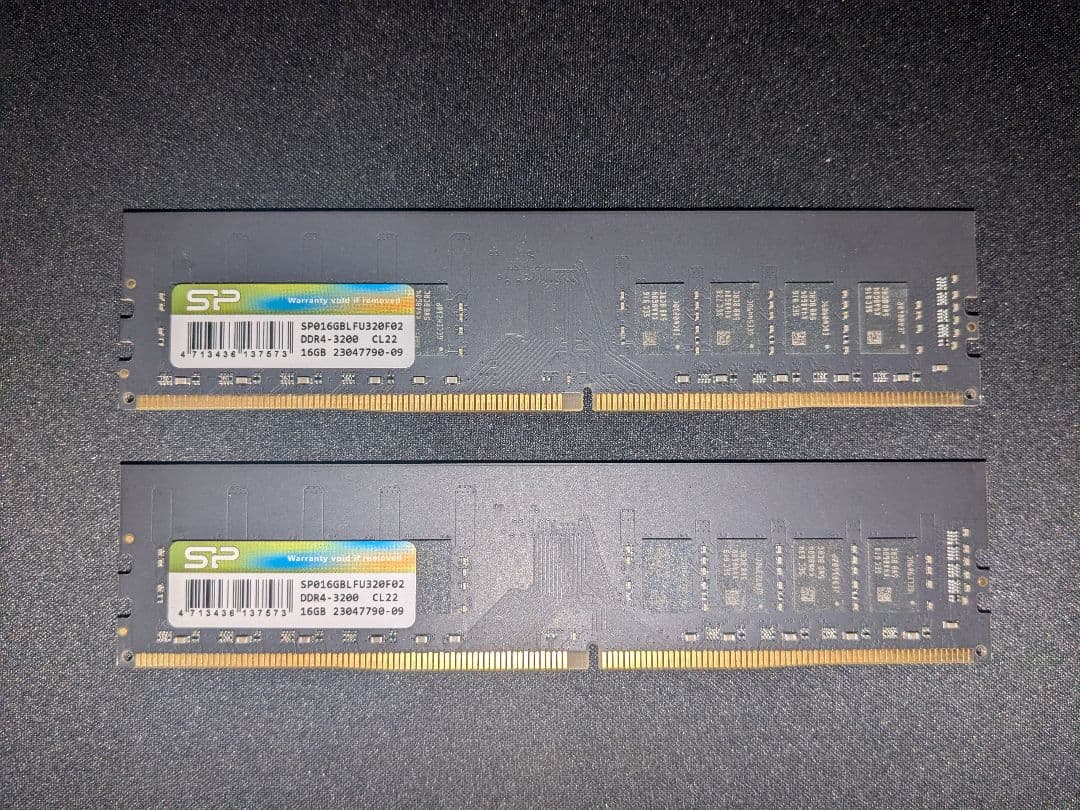 SiliconPower　 DDR4 3200 16GB 2枚セット