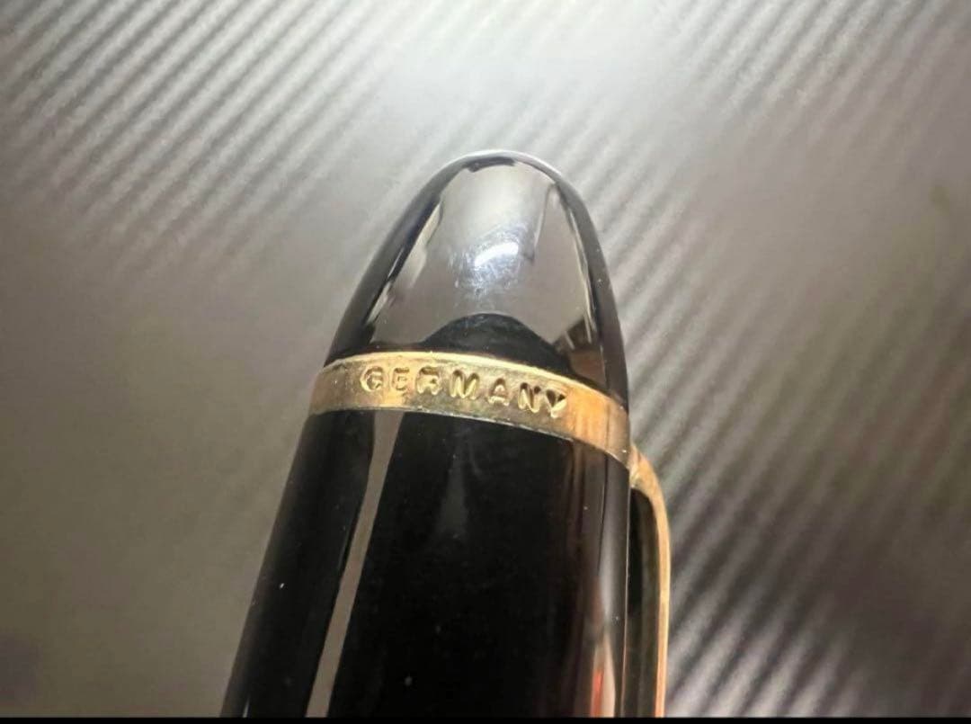 モンブラン マイスターシュテュック 146 万年筆 14C 全金 F 細字