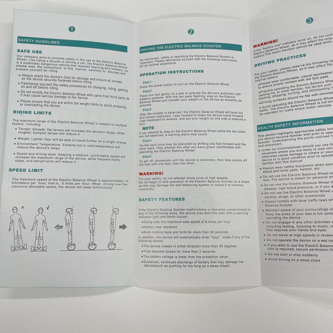 セルフ バランススクーター　ミニセグウェイ 立ち乗り二輪　ブラック 充電器付き