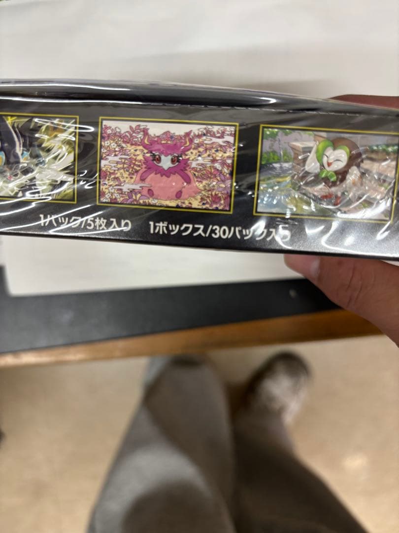 新品未使用　シュリンク付　ポケモンカードゲーム ムニキスゼロ 30パック入り